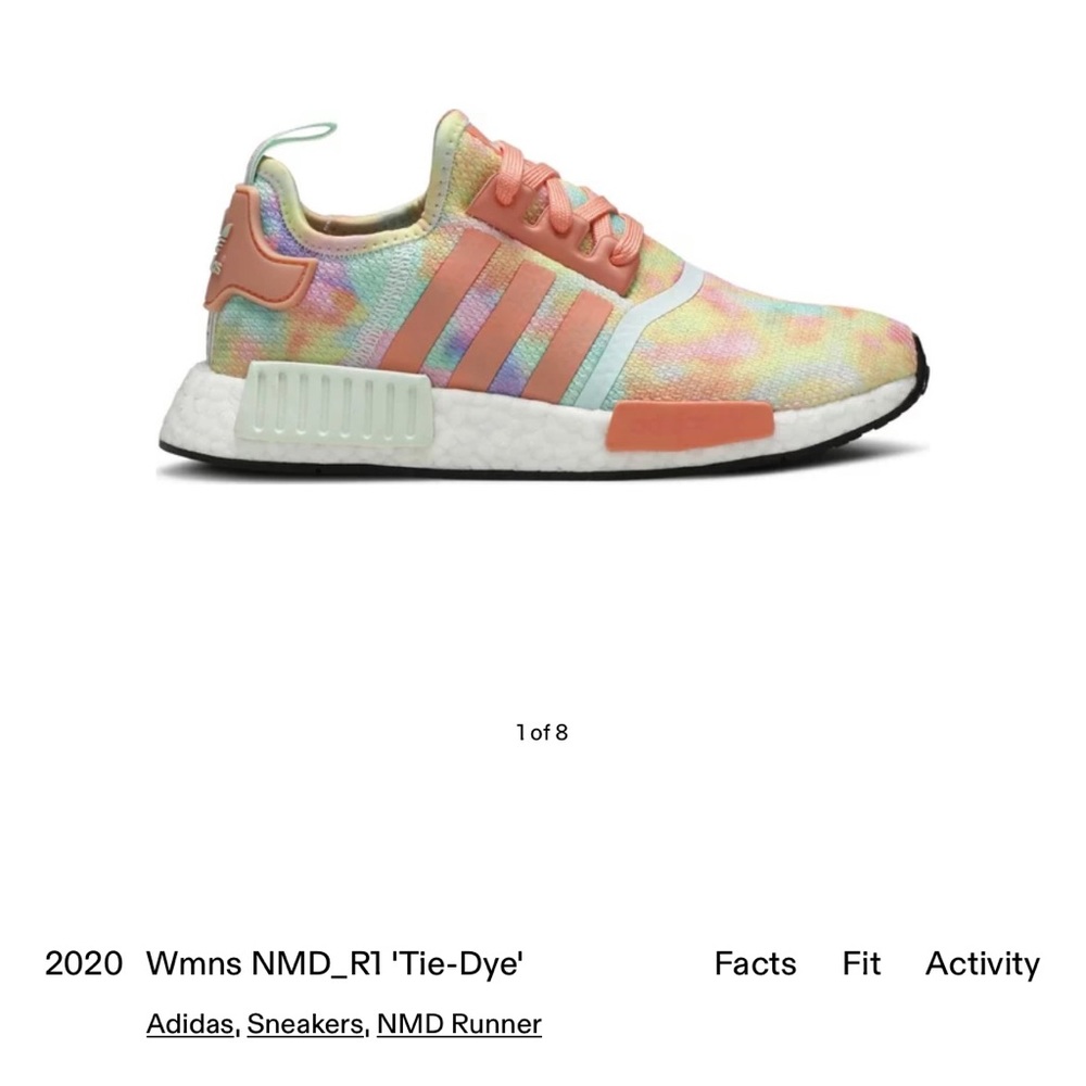 Women’s Easter Adidas NMD R1 Tye Dye